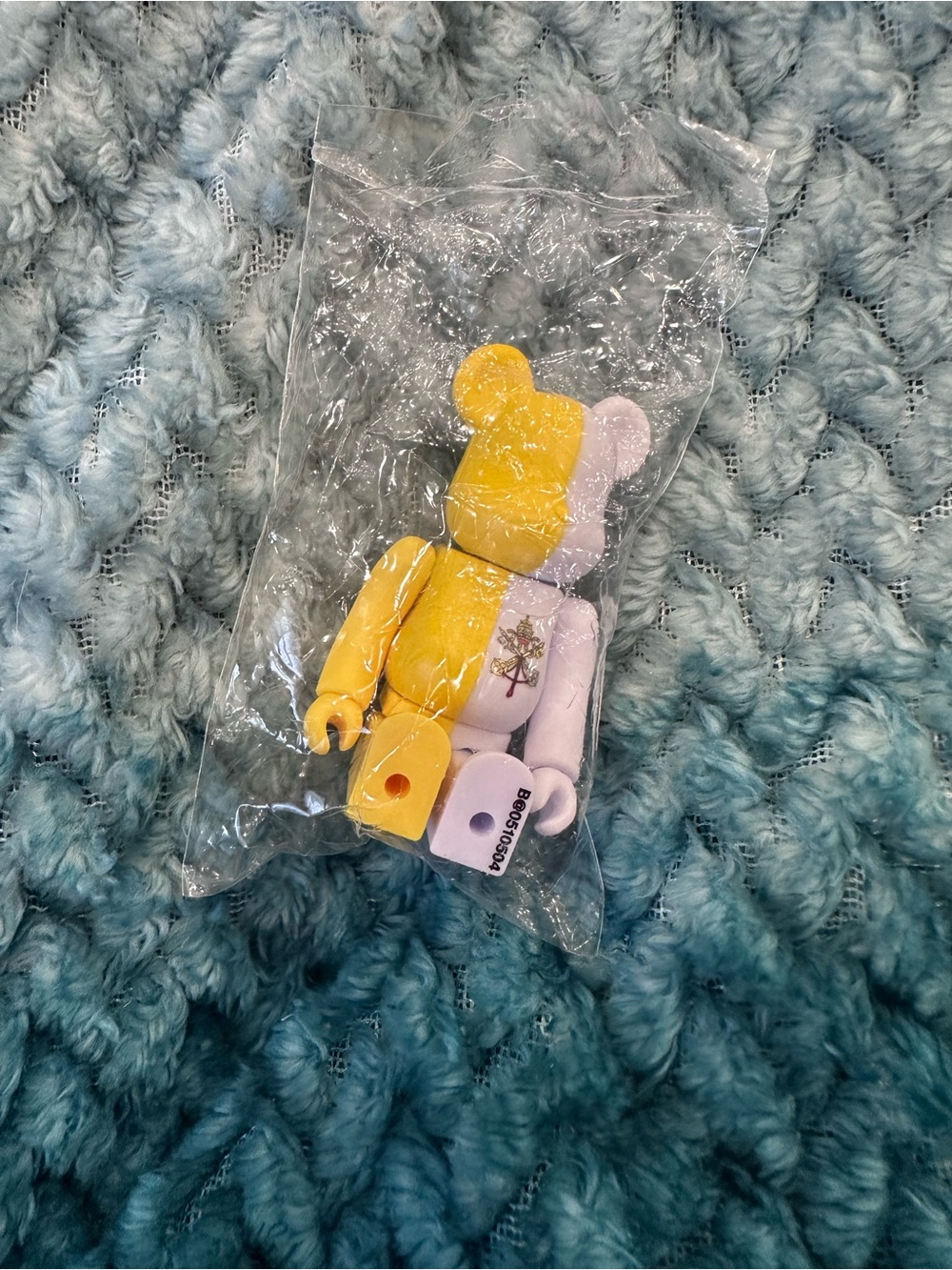 Bearbrick Series 51, 100% Size, Vatican City Flag, No Card